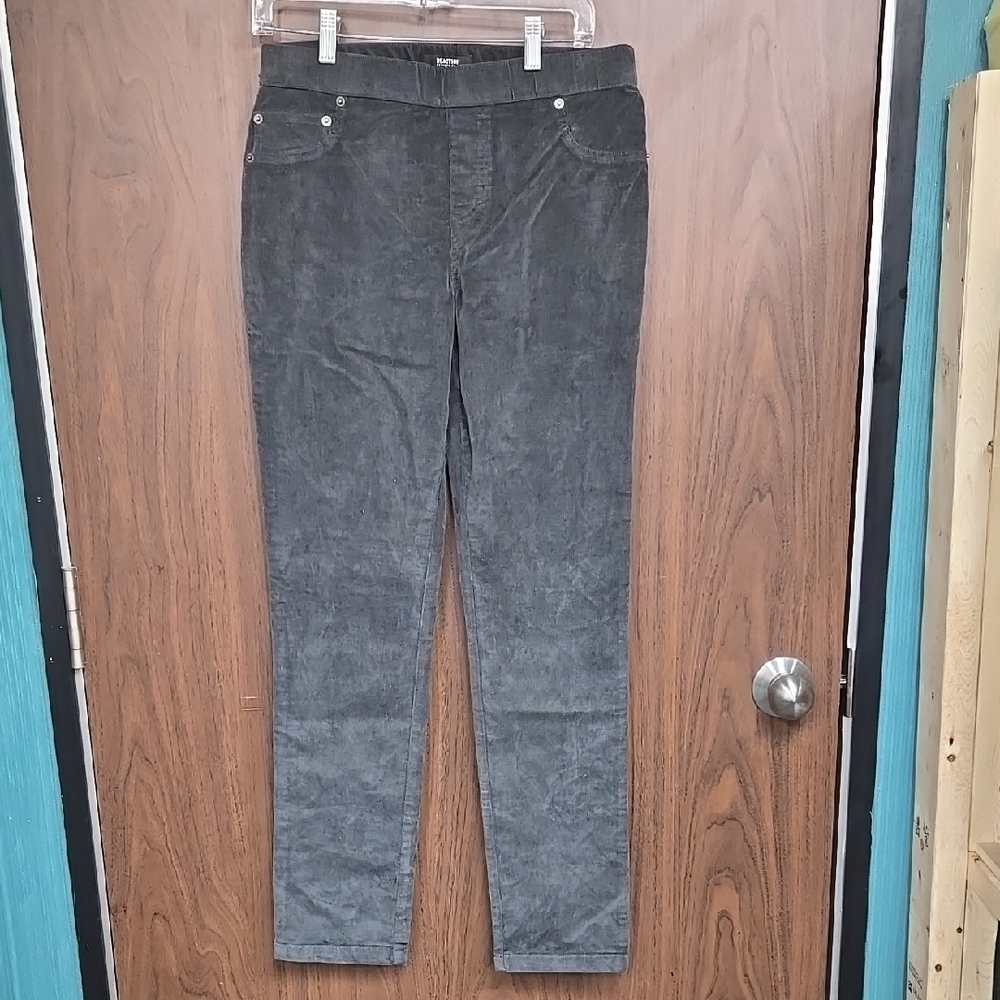 Reaction Kenneth Cole Gray Boot Cut Pants